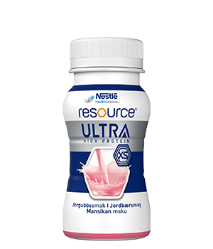 Resource Ultra Jordgubb 125ml