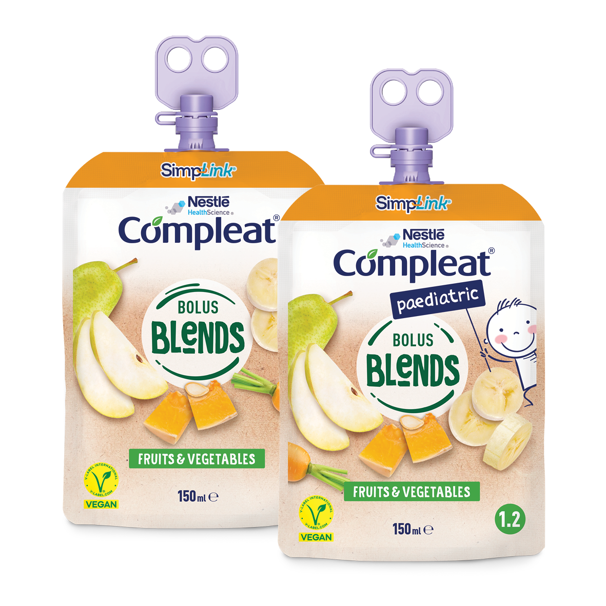 Compleat Paediatric Bolus Blends 1.2.