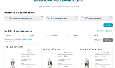 Ravintojuomia